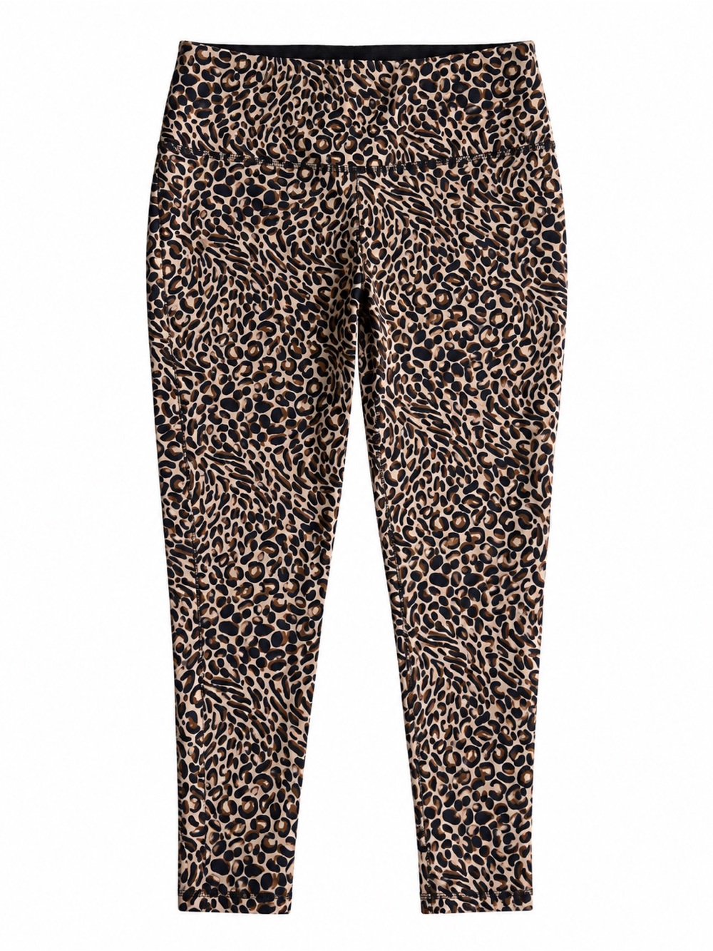 Chico’s So Slimming Zenergy Leopard Print Pants High Waisted Leggings Size 12/14